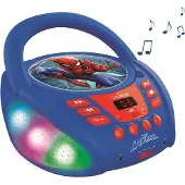 Spider-man Bluetooth CD-spelare med ljus