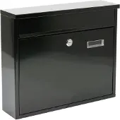 VOREL brevlådelåda för list 310 x 360 x 100 mm svart 78575