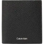 Calvin Klein Pebbled läder plånbok bifold