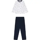 Jacky Pyjamas marinblå / svart / vit