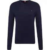 Tommy Hilfiger V Neck Jumper WiTH Cashmere