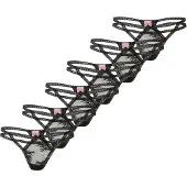 Hunkemoller String 'Irina' svart