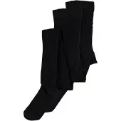 Name It Kids Strumpbyxor - Noos - Rib - NknPantyhose - 2-pack - Svart - - 9-10 år (134-140) - Strumpbyxor