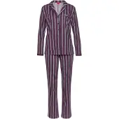 s.Oliver Pyjamas blandade färger / burgunder