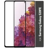 Ginza.se GEAR Glass Prot. Flat Case Friendly 2.5D GOLD Samsung Galaxy S20FE 5G/S20FE 4G