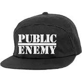 Ginza.se Public Enemy: Unisex Camper Cap/Logo (Black)