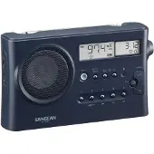Sangean Bordsradio PR-D4BT FM, AM, AM, FM Väckningsfunktion Mörkblå