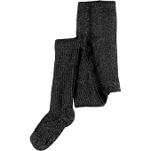 Name it Strumpbyxor - Noos - Rib - NkfPantyhose - Svart m. Glim - - 5-6 år (110-116) - Strumpbyxor