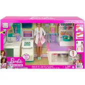 Barbie Mattel Barbie Fast Cast Clinic Playset