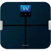Medisana BS 440, Elektronisk personvåg, 180 kg, Blå, 180 kg, kg, lb, st, Torg