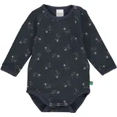 Freds World Body l/ä - Svett - Star - Natt Blue m. Tryck - - 3 år (98) - Body L/Ä