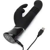 Orion - rabbitvibrator - kraftfull stimulans - svart
