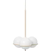 Ferm Living Ljuskronor , Era, dimbara, Beige, Vardagsrum, Glas, Design