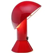 Martinelli Luce Bordslampa , Elemtto, Röd, Vardagsrum, Plast, Design