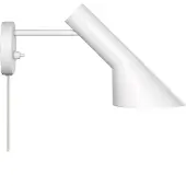 Louis Poulsen Vägglampa , AJ, Vit, Vardagsrum, Metall, Design