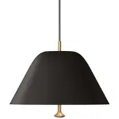 Audo Copenhagen Taklampa , Levitate, dimbara, Svart, Vardagsrum, Metall, Design