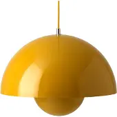 &tradition Taklampa &Tradition, Flowerpot VP7, dimbara, Gul, Vardagsrum, Metall, Design