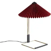 HAY Bordslampa Matin 300, dimbar, Röd, Vardagsrum / matsal, Metall, Design, Bordslampa