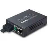 Planet Technology PLANET GT-802S - Fibermediekonverterare - 1GbE - 10Base-T, 1000Base-LX, 100Base-TX, 1000Base-T - RJ-45 / SC enkelläge - upp till 10 km - 1310 nm