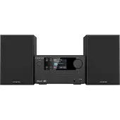 Kenwood Electronics M-725DAB-B, Hemmaljud mikrosystem, Svart, 50 W, 2-vägs, 75 dB, 10%