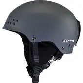 K2 - Skidhjälmar dam - Emphasis Matte Pearl Charcoal för Unisex - Storlek M - Grå