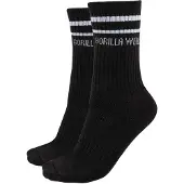 Gorilla wear Crew Socks 2-Pack, black, 35-38