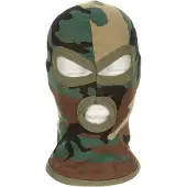 MFH - Max Fuchs MFH Balaclava 3-Håls Tunn (Färg: Woodland)