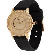 GUESS Analog klocka 'Melody' beige / svart