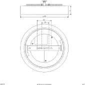 EVN R40250125 R40250125 LED-takbelysning 25 W Vit
