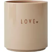 Design Letters Mugg - Tritan - Favourite - Beige - - One Size - Mugg