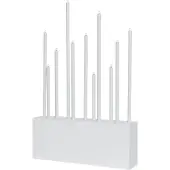 Star Trading Ljusstake Buzz | 11 ljus | vit []