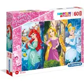 Clementoni SuperColor Maxi Disney Princess - Disneyprinsessa - pussel - 60 delar