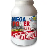 Nutrisport Megapower-pulver Choklad 2.5kg 2.5kg