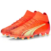 Puma Ultra Pro FG/AG Red Fotbollsskor för herrar