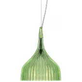 Kartell Taklampa , É, Grön, Vardagsrum, Plast, Design