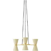 Audo Copenhagen Taklampa , Collector, dimbara, Beige, Vardagsrum, Metall, Design
