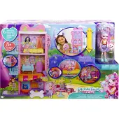 Mattel Stad Tails Palmer Pomeranian Lägenhet Docka