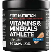 Star Nutrition Ultimate Vitamins & Minerals Athlete 60 kapslar
