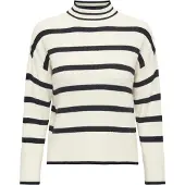 ONLY Tröja 'ONLIbi' beige / svart