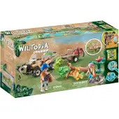 Playmobil Wiltopia Djurräddning Fyrhjuling Lekset