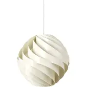 Gubi Taklampa , Turbo, dimbara, Vit, Vardagsrum, Aluminium, Design