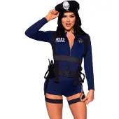 Leg avenue Polis Body Deluxe Maskeraddräkt - Medium