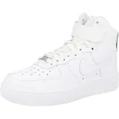 Nike Dam Air Force 1 High Triple White Dam Sneakers DD9624-100 38