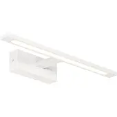 QAZQA Vägglampa vit 41,5 cm inkl LED IP44 - Jerre