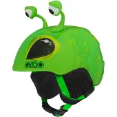 Giro Launch Plus Toddler Ski Helmet - Snowboardhjlm fr pojkar och flickor - Matt Bright Green Alien - XS (48,5-52 cm)