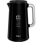 Tefal Vattenkokare 1,7 L, Digital skärm, Brandbeständig, 5 temperaturer KO850810