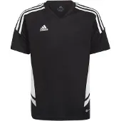 Adidas Tränings T-Shirt Condivo 22 - Svart/Vit Barn, storlek 140 cm
