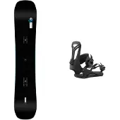 Eider - Snowboardpaket - Paketen Ticket 2023 för Unisex - Svart