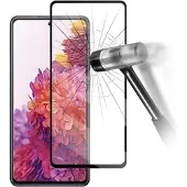 Mocolo Heltäckande Samsung Galaxy S20 FE Härdat Glas Skärmskydd - Svart