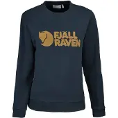Fjällräven Logo Sweater W kvinnors